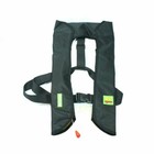 Premium Adult Inflatable Life Jacket Vest Lifesaving Pfd C02 Cartridge - Black