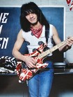 Eddie Van Halen - Mega Poster From 2020 - 16 X 22 In   40 X 55 Cm  - Mint Cond 
