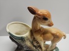 Vintage Royal Copley Mid-century Ceramic Deer Fawn Planter Or  Vase Beautiful 