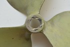 Used Boat 16 75 X 19 5 Lh Left Hand Prop Propeller Brass Bronze - Free Delivery