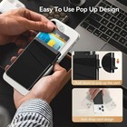 Magnetic Credit Card Holder Wallet Slim Metal Pocket Pop Up Wallet Case For Card