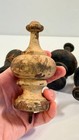 Antique Ornamental Wooden Finials Set Of 4 Salvage Restoration Reclaimed