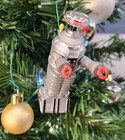 Lost In Space Robot Ornament W sound B-9 Carlton Cards 1999 Vintage Rare
