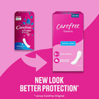 Carefree Panty Liners  Extra Long Liners  Unwrapped  Unscented  100ct