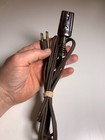 Antique Two 2 Hole Prong Prongs Pronged Toaster Percolator Perculator Cord Plug