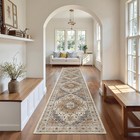 Runner Rugs For Hallway 2x10 Long Washable Non-slip Hallway Runner Rug Low