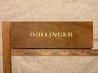 1 Rare Wine Wood Panel Bollinger Champagne Vintage Crate Box Side 12 25 1244