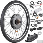 48v 1000w Rear Wheel Electric Bicycle E-bike Conversion Kit Cycling Motor W  Lcd