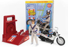 Evel Knievel Stunt Cycle - A Remarkable Wind-up And Go Action Toy Launcher 