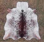Real Brazilian Cowhide Rugs Hairon Leather Cowskin Floor Carpet Large Size Mj-03