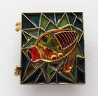Disney Pin Ds Stitch Ray Gun Stained Glass Hinged Le250 2006