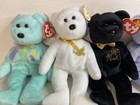 Ty Beanie Babies Rare Bear Mix Lot 5   Multiple Years   Excellent Cond  W  Tag s