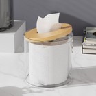 Clear Tissue Box Cover Holder Roll Paper Napkin Case Holder Home Storage Organis