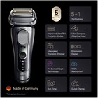      Braun Series 9 Pro  Electric Razor 9697cc  Shave Silver 6 In 1 Pro Sensoadapt