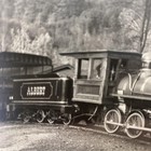 Vintage Steam Locomotive 3 Albert Train Photo 4x5 B w Gelatin Original