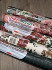 Peel   Stick Fabric Contact Paper Lot Of 5 Rolls 45x18 Rubbermaid Vintage Floral