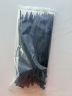 100 Pack Black Nylon 66 Cable Ties 8  Inch 4 8x200mm Heavy Duty Zip Wire Wraps 