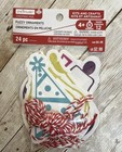 72 Creatology Christmas Noel Fuzzy Ornaments Kids Crafts  3 Kits 24 Pc Each 