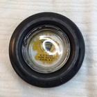 Vintage Pennsylvania Patrician Rubber Tire Glass Insert  Ashtray Benson  N c 