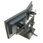 Ergotron Ds100 Dual-monitor Desk Stand  Horizontal  Black