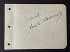 Jeanette Macdonald nelson Eddy Cut Autographs - Nice Bold Signatures