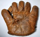 1940 s Billy Herman Jc Higgins Vintage Split Finger Baseball Glove Chicago Cubs
