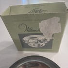 New Nos Silverplate Butter Curler Press Dish 3-pc Italy William Adams Rare