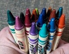 Gem Tones Vintage 1994 Retired Crayola  16 Brilliant Color Crayons Unused No Box