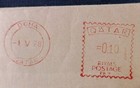 Qatar Early Vintage 1978 Meter Mark Postal Used Cover