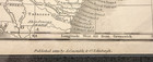 1823 Map Print Of The United States - Framed