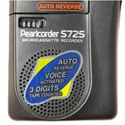 Olympus Pearlcorder S725 Micro Cassette Recorder Voice Activated Works