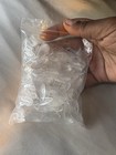 Clear Full Cover Stiletto Long Nail Tips Plastic French Effect For Finger