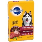 Pedigree High Protein Adult Dry Dog Food Beef And Lamb Flavor Dog Kibble 