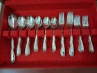 International Silver Rogers   Bro  Celebration Silverplate Flatware W  Box 1959