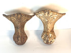 Antique Cast Iron Tub Feet Ball And Claw Set Of 4  Original Patina