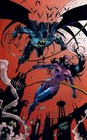 Kelley Jones Batman   Catwoman Published Splash Pin-up Original Comic Art  11x17
