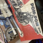 Remco Pom Pom Gun Navy Toy Used W  Box Untested      Read 
