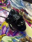Glass Alien Pendant Matte Finish  galaxy  Purple Drank  Cfl Reactive