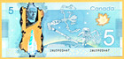 Canada Unc Note 5 Dollars 2013 Polymer Sig  Rogers   Macklem P-106f Low Shipping