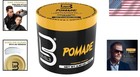 Men s Level 3 Pomade - Long-lasting Volume   Shine  3 38 Oz Flake-free Formula