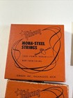 Gibson Steel String Mona Guitar Strings   2 Boxes 1950 s Never Used Lot Of 11