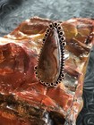Red Lake Superior Agate Arrow Ring Size 7  Artisan Made