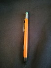 Pentel Pd345 0 5mm Orange Mechanical Pencil Japan Vintage