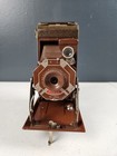 Kodak No  1 Kodal Six-16 Kodak Brown Folding Camera Uses 616 Film