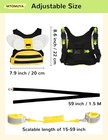 Mtomuya Toddler Harness With Anti Lost Wrist Link - 3-in-1 Baby Safety Leash    
