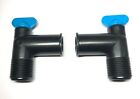 Pair Mercruiser Exhaust Manifold 90 Degree Fitting Drain Plug Elbow 22-862210a01