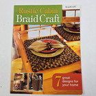 Rug Braiding Kit Cottage Cabin Braid Craft Patterns  3 Cones Clamp Lacing