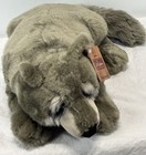 Applause Lou Rankin Friends Raoul Timber Wolf Gray Plush Vintage Tags Realistic