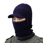 Winter Balaclava Beanie Hat Full Face Mask Windproof Fleece Hood Kniten Warm Cap