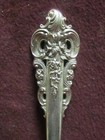 Sterling Wallace Grande Baroque Dinner Fork 8  84 Grams  No Monogram